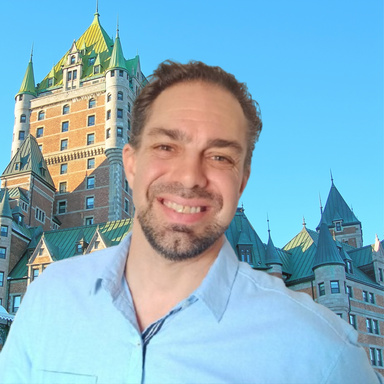 Image of Author Guillaume Paquin author of Quebec French Made Easy (Volume series)