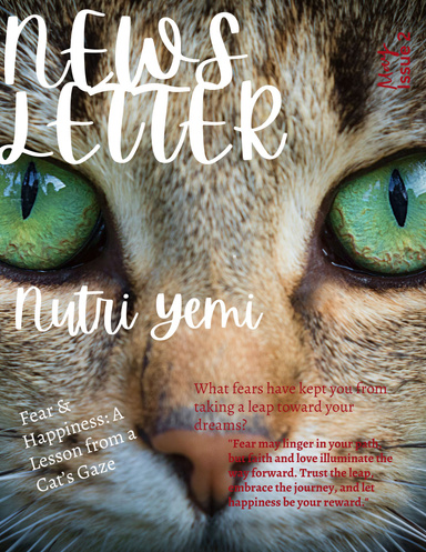 Image of Author Nutri Yemi  May 2025 Mini Newsletter - Fear & Happiness