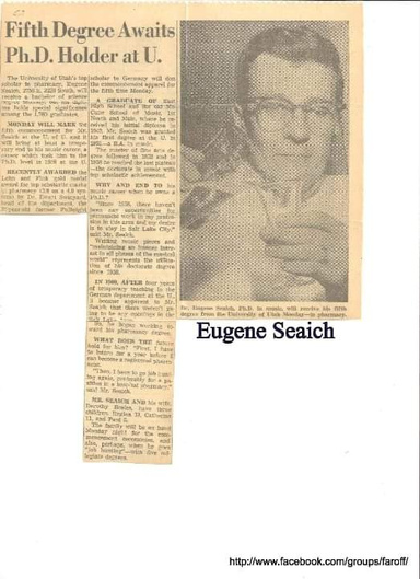 Image of Author EUGENE SEAICH