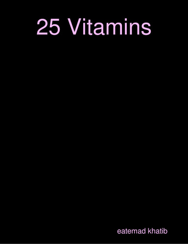 25 Vitamins