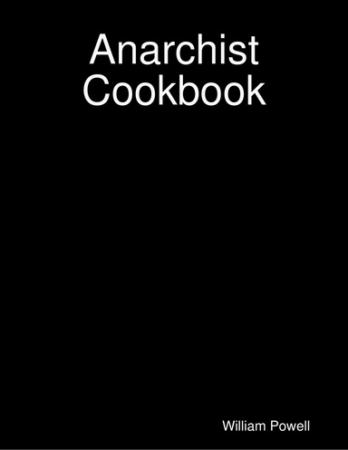 Anarchist Cookbook