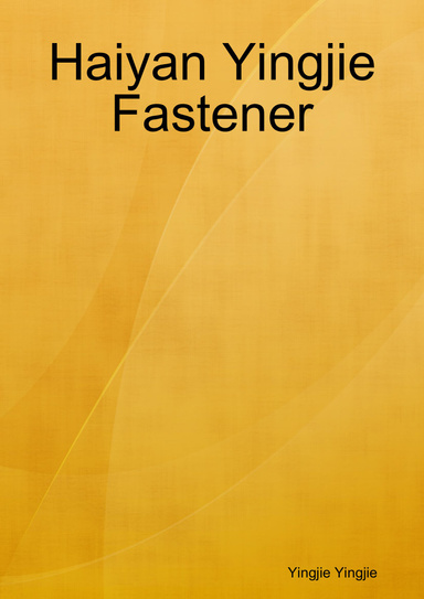 Haiyan Yingjie Fastener