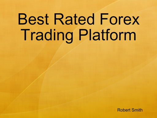 Best Rated Forex Trading Platform
