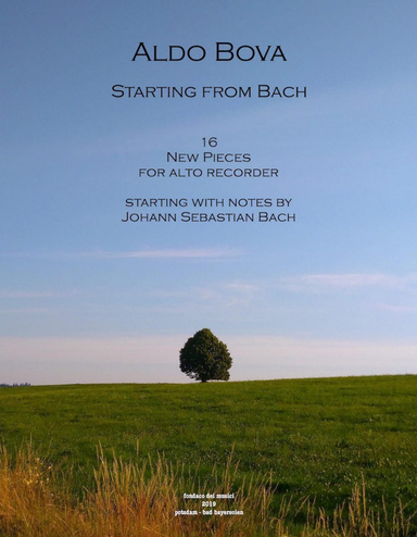 Starting from Bach 16 new pieces for alto recorder