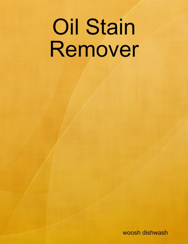 Oil Stain Remover