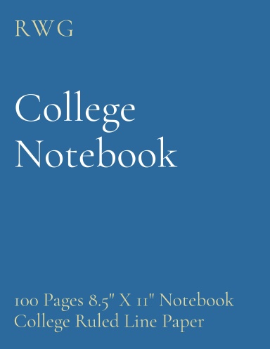 College Notebook