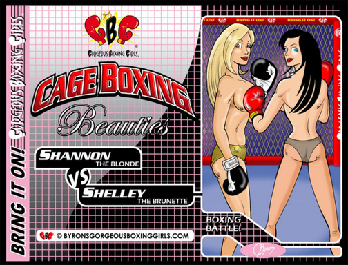 Cage Boxing Beauties