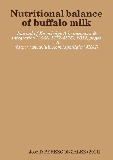 Nutritional Balance Of Buffalo Milk nutritional-balance-of-buffalo-milk
