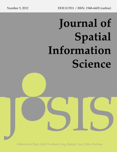 Journal of Spatial Information Science Issue 5