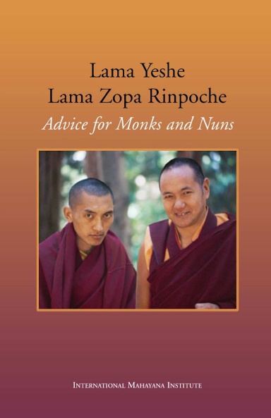 Advice for Monks and Nuns