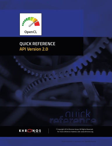 OpenCL 2.0 Quick Reference