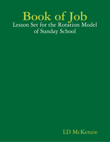 Book of Job Lesson Set