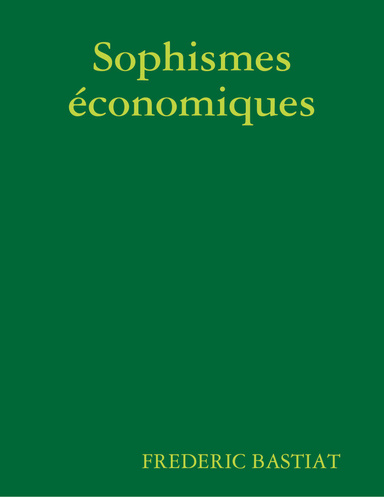 Sophismes économiques