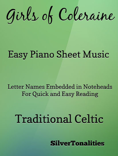 Girls of Coleraine Easy Piano Sheet Music Pdf