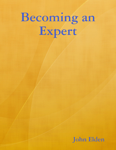 Becoming an Expert