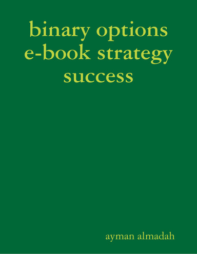 binary options e-book strategy success