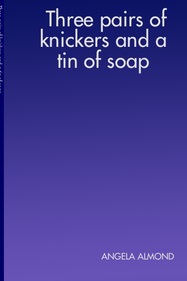 Three pairs of knickers and a tin of soap