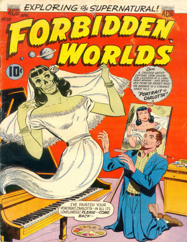 Forbidden Worlds Number 28 Horror Comic Book