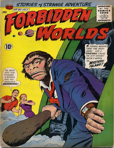Forbidden Worlds Number 80 Horror Comic Book