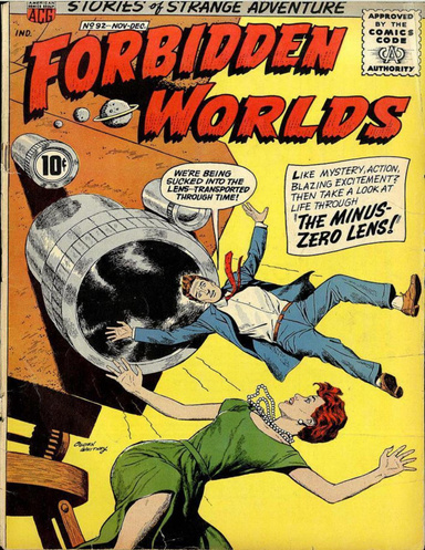 Forbidden Worlds Number 92 Horror Comic Book