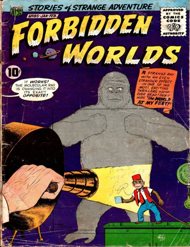 Forbidden Worlds Number 85 Horror Comic Book