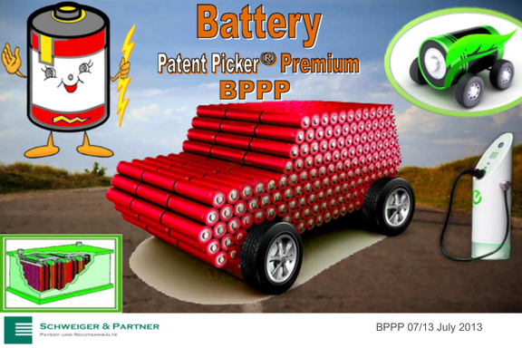 Battery Patent Picker Premium 07/2013