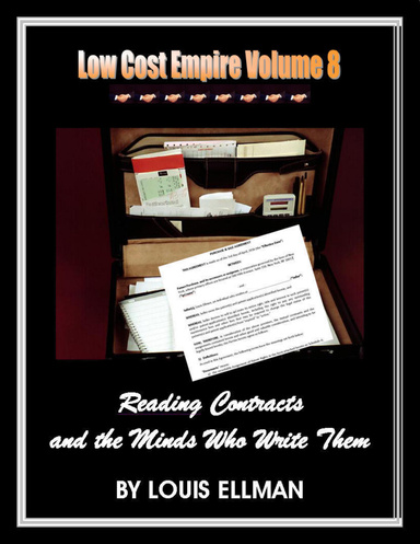 Low Cost Empire Volume 8 – Reading Contracts and the Minds Who Write Them