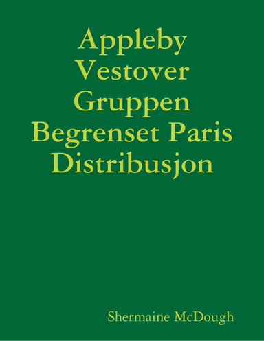 Appleby Vestover Gruppen Begrenset Paris Distribusjon