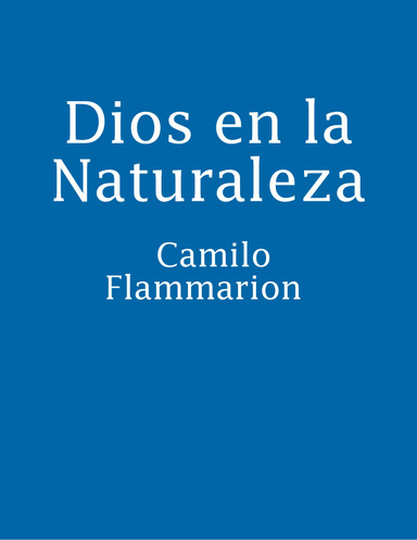 Dios en la Naturaleza