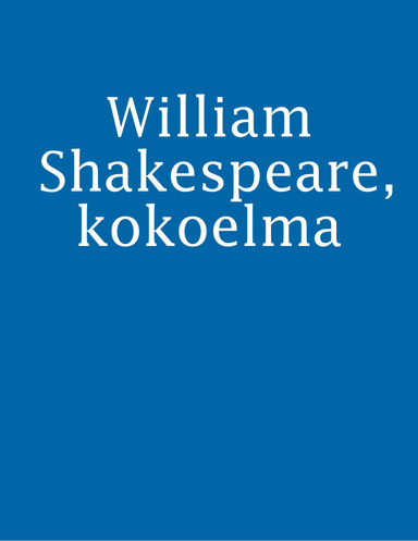 William Shakespeare, kokoelma