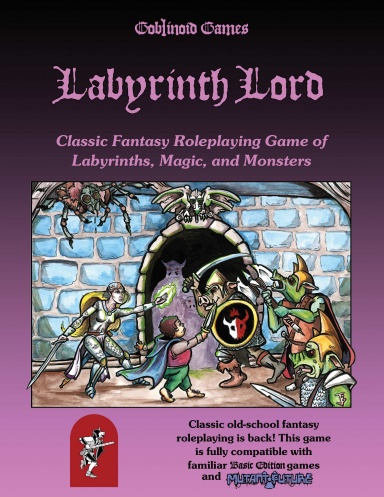 Labyrinth Lord (Perfect bound, Braun cover)