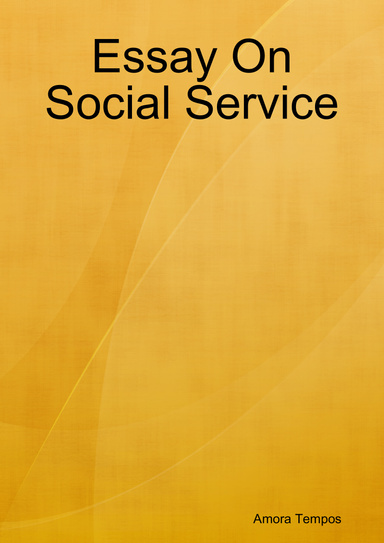 Essay On Social Service