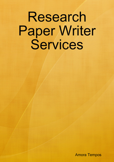 Research Paper Writer Services