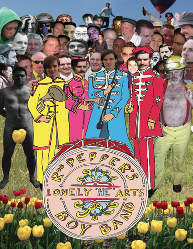 Rob Pepper's Lonely He Arts Boy Band