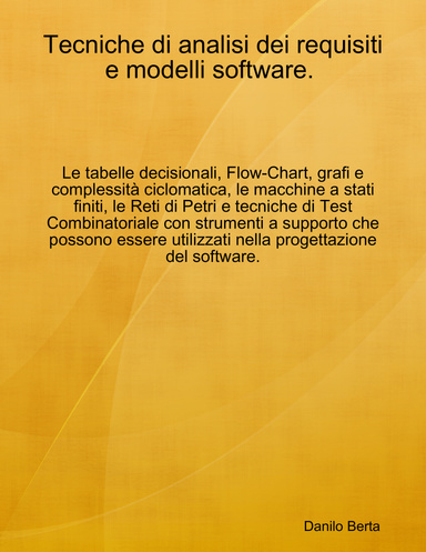 Tecniche di analisi dei requisiti e modelli software - PDF