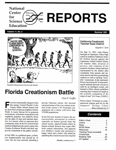 NCSE Reports 11.2