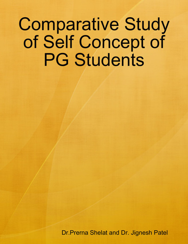 Comparative Study of Self Concept of PG Students