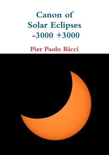 Canon of Solar Eclipses -3000 +3000