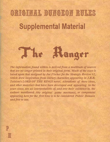 OD&D Ranger Supplement