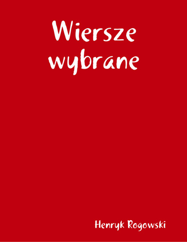 Wiersze wybrane