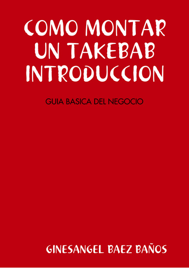 COMO MONTAR UN TAKEBAB INTRODUCCION