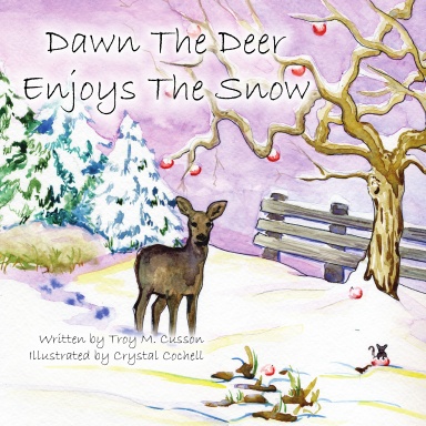 Dawn The Deer Enjoys The Snow