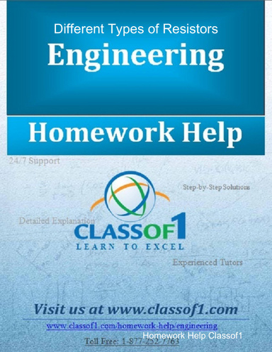 Different Types of Resistors
