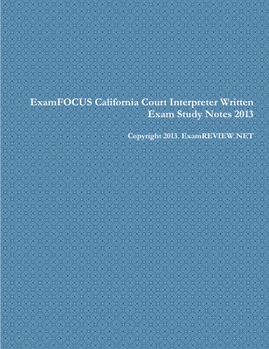 California Court Interpreter