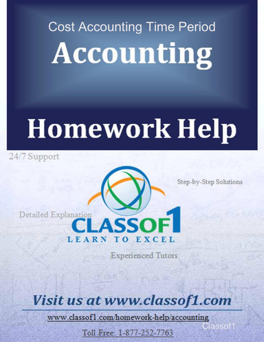 Cost Accounting Time Period