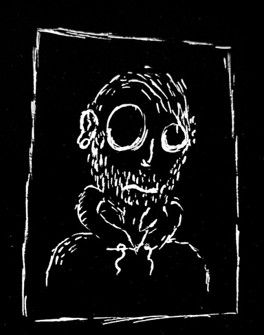 Image of Author Stijn Moreels, weird fiction author, musician, illustrator