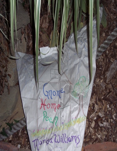 Gnome Home Poem