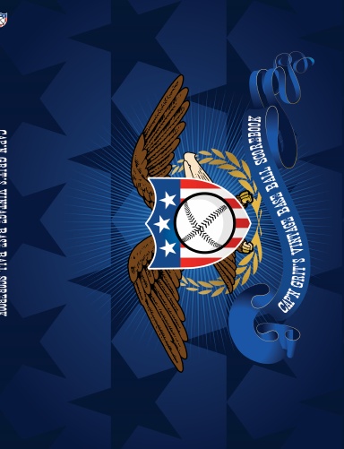 Vintage Base Ball Score Book