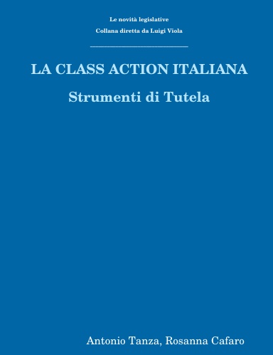 La Class Action Italiana