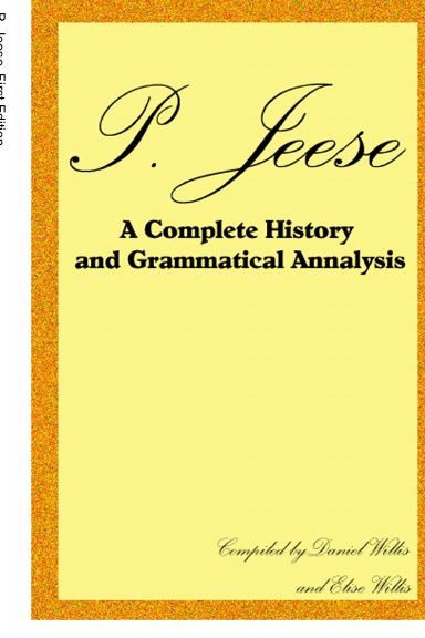P. Jeese First Edition, Hardcover